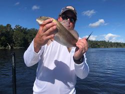 Angler with one fish in Florida