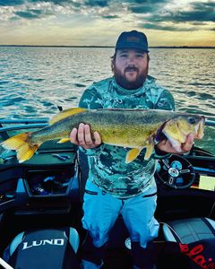 A solitary angler fishing in Saskatchewan