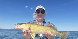One person fishing in Saskatchewan