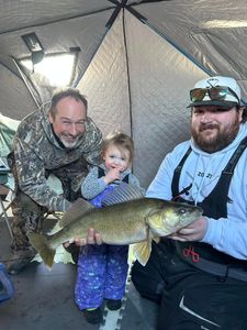 Sauger fish caught in Saskatchewan