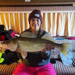 Walleye fish caught in Saskatchewan