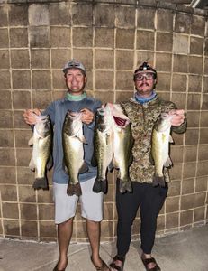 Lake Travis bass fishing 