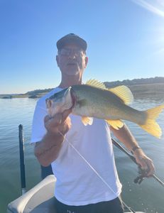 Shallow fall fishing on lake Travis 