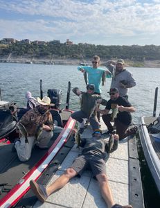 5 people fishing in TX