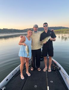 Largemouth bass fishing in TX