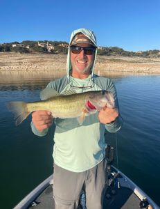 Largemouth Bass caught while fishing in TX