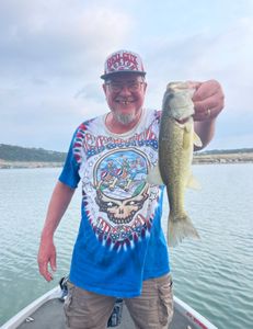 Largemouth Bass caught while fishing in Lago Vista