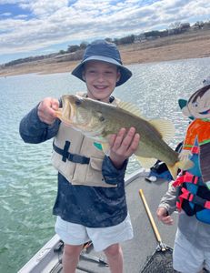 Largemouth bass caught in Lago Vista