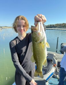 Largemouth Bass caught while fishing in TX