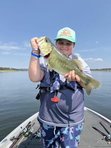 Nice smallmouth bass caught on light tackle at Lago Vista!
