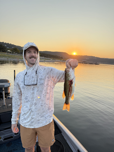 Nice largemouth bass caught on light tackle during perfect clear conditions!