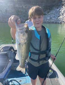 Trophy Florida bass caught fishing in Texas