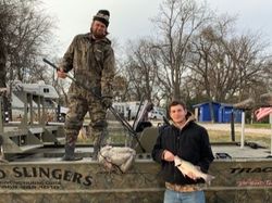 14-inch fish caught by 2 anglers in Forney