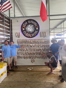 Four people fishing in TX