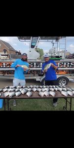 two people fishing in forney