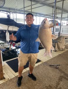 A person fishing in Texas