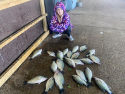 2 fish caught in Forney, fishing