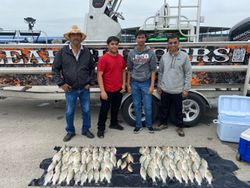 Four people enjoying fishing and outdoor activities in Forney