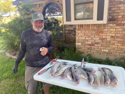 Lone angler fishing in Texas
