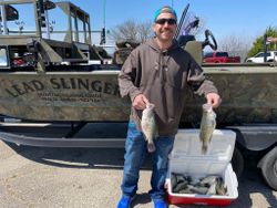 2 small fish caught in Texas
