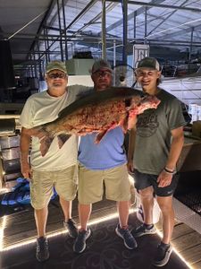 Three people fishing in TX