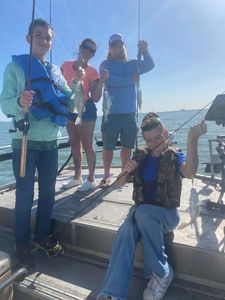 Two anglers fishing in TX