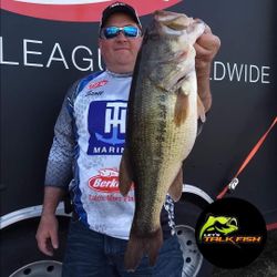 Largemouth Bass caught while fishing in Osage Beach