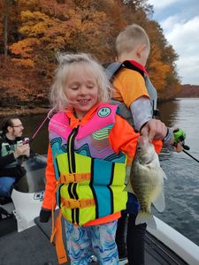 White crappie fish caught in MO