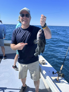 One sea bass caught fishing in NJ