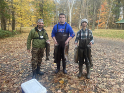 4 rainbow trout caught in PA