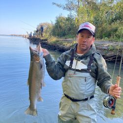 Angler with one big fish caught in PA