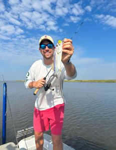 Angler with one fish in LA