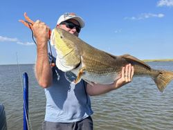 Angler with a 29-inch catch in Theriot