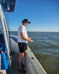 Person fishing in Theriot