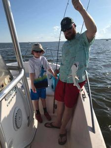 Kid Hooked a Shark in Apalachicola, FL