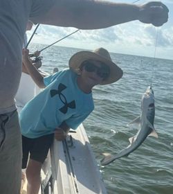 Atlantic Sharpnose Shark fishing in FL