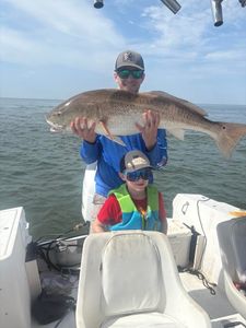 Redfish caught by two people in Apalachicola