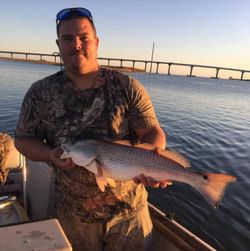 Redfish caught in Apalachicola, fishing
