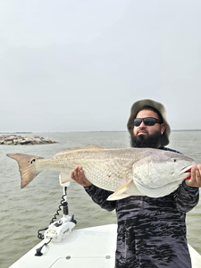 Lone angler fishing in Texas with the best gear