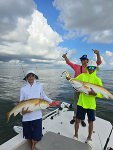 2 massive fish caught on a fishing trip in TX
