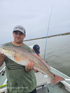 Redfish caught while fishing in Point Comfort TX