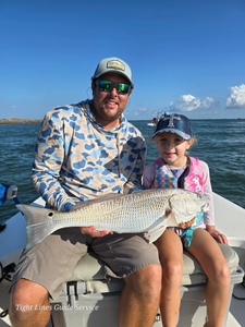 Redfish caught while fishing at Point Comfort