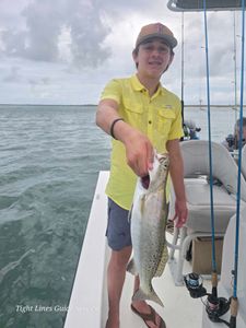 Spotted Weakfish caught while fishing at Point Comfort
