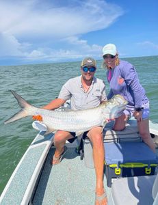 Tarpon caught while fishing at Point Comfort