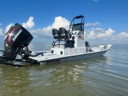 Our 21’ JH Performance boat with 200HP Engine!