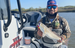 Redfish caught while fishing in TX