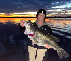 Largemouth Bass caught at O.H. Ivie Lake