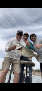 3 people fishing at O.H. Ivie Lake