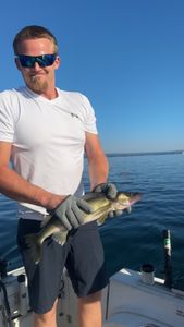 One person fishing at a location in NY