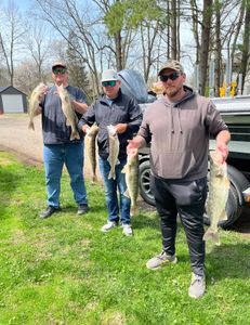 6 big fish caught at the picturesque Lakeside Marblehead location while fishing